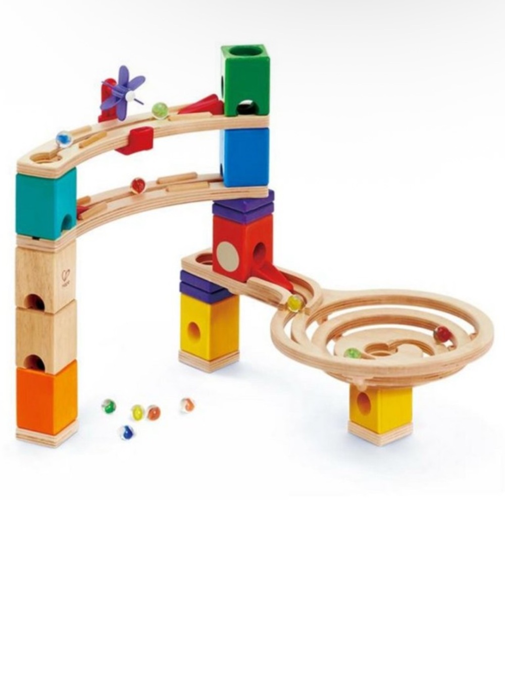 HAPE Quadrilla Wooden Marble Run